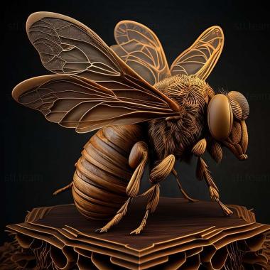 3D модель Eristalis alleni (STL)